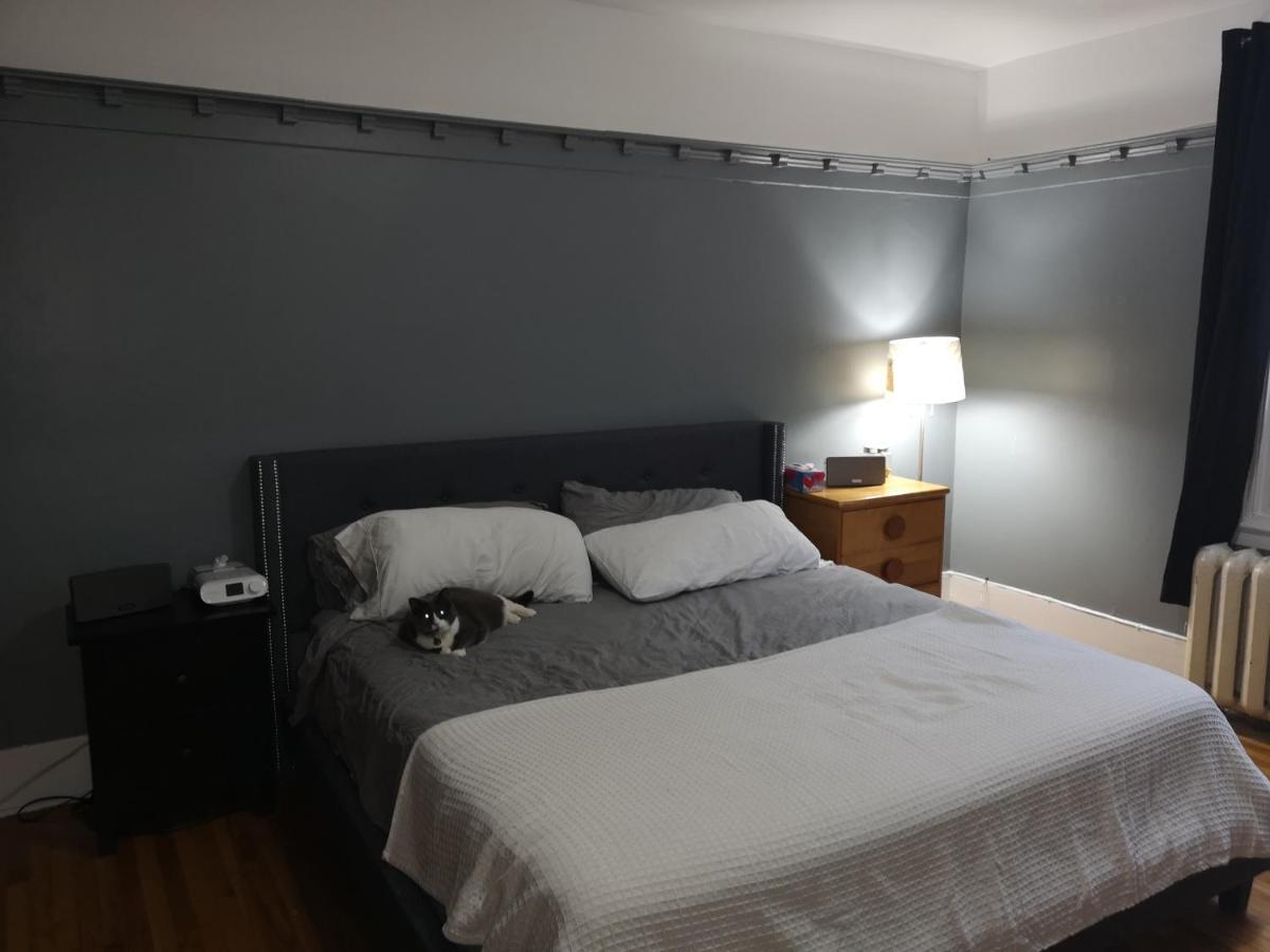 Room With King Bed In Shared 3 Bedroom Downtown Montreal Bagian luar foto
